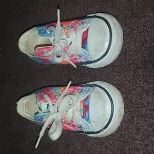 Tie dye converse